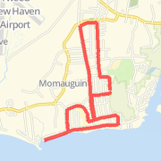 4.30 mi Run in New Haven on Aug 29, 2012 10:49 PM