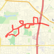 Lauren's 10 miles