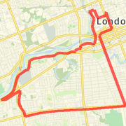 Marathon Training 19 km Week 10