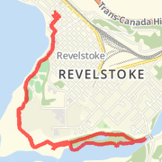 7.79 km Walk in Revelstoke on 2012-08-31 3:15 PM
