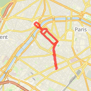 8.37 km Power Walk in Paris on 1 sept. 2012 10:02