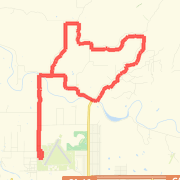 20 miler from Aiport to Pleasant Rd Rachita Cyn Hog Cyn to Estrella to  Airport