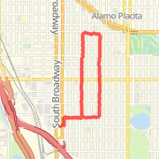 2.73 mi Hike in Denver on Sep 1, 2012 4:07 PM