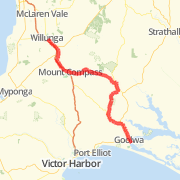 Goolwa to Willunga back from TDU