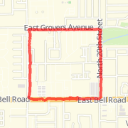 2.12 mi Run in Phoenix on Sep 3, 2012 6:57 AM