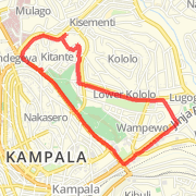 5.17 mi Run in Kampala on 3 Sep 2012 18:15
