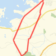 9.52 km Road Cycling on 3 Sep 2012 17:13