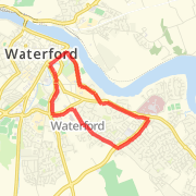 city 4.25 mile run