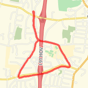 iMapMyRun: Jan 23, 2010 2:25 PM