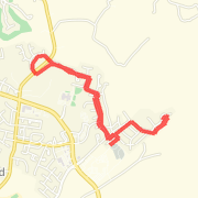 3.65 Mile run from school