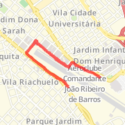 4.04 km Run in Bauru on 04/09/2012 18:41