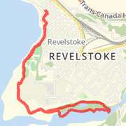 7.42 km Walk in Revelstoke on 2012-09-04 2:56 PM