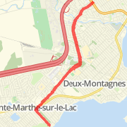12.45 km Run in Saint-Eustache on 2012-09-04 21:06