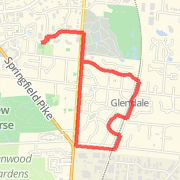 Glendale, Ohio, 4 mile lunch run
