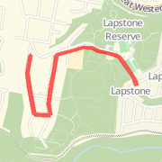 Brook Road to Governers Drive and return via Bluff Lookout (4.1km)