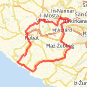 28.75 km Road Cycling in Lija on 5 Sep 2012 17:15