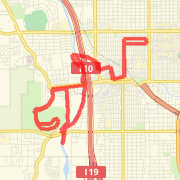 2012 TMC Get Moving Tucson route draft, with UA area first