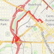 5.02 mi Hike in Denver on Sep 5, 2012 6:28 PM