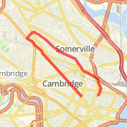 A 4.75 mi run mapped on Wed Sep 05 2012