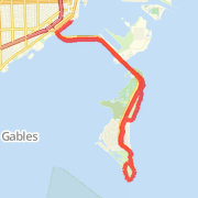 19 miles of Key Biscayne