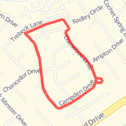 1 Mile Loop Wimbledon Estates