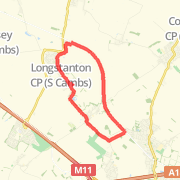 13.12 km Road Cycling in Longstanton on 7 Sep 2012 08:32