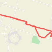 2.04 mi Run in Ridge on Sep 7, 2012 5:09 PM