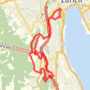 14.02 km Run in Zurich on Sep 8, 2012 5:12 PM