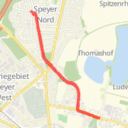 4.97 km General Road Cycling in Ludwigshafen am Rhein on 08.09.2012 19:58