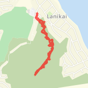2.73 mi Hike in Kailua on Sep 8, 2012 11:12 AM