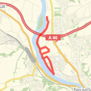 6,19 kilomètre Run on sept. 9, 2012 at 10:32 AM