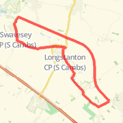 21.62 km Road Cycling in Longstanton on 9 Sep 2012 10:27