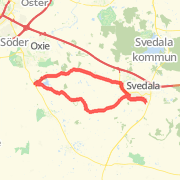 23.46 km Road Cycling in Svedala on 9 sep 2012 14:50