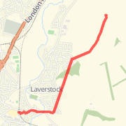 2.90 km Hike in Salisbury on 9 Sep 2012 18:16
