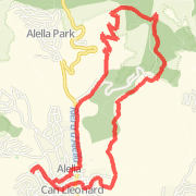 8.93 km Run in Alella on 09/09/2012 20:52