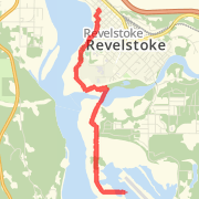 11.17 km Walk in Revelstoke on 2012-09-09 4:18 PM