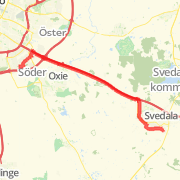 17.02 km Road Cycling in Svedala on 10 sep 2012 07:21