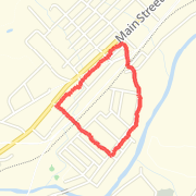 1.27 mi Run in Dickson City on Sep 10, 2012 4:41 AM