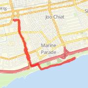 8.46 km Run on 10 Sep, 2012 20:46