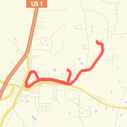 5.09 mi Road Cycling in Franklinton on Sep 10, 2012 11:04 AM