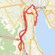 12.01 km Run in Zurich on Sep 10, 2012 9:03 PM