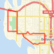 7.5 mile run from the office
