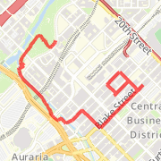 Test route in denver