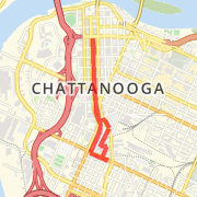 2.5 miles Downtown