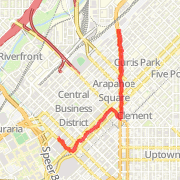 2.19 mi Hike in Denver on Sep 11, 2012 7:05 AM