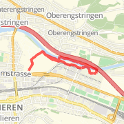 3.01 km Run in Schlieren on 11.09.2012 19:27