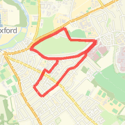 A 9.42 km run mapped on Wed Sep 12 2012