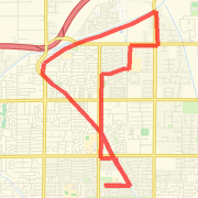 10 mile run