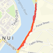 1.36 km Run in Wanganui on 13/09/2012 6:42 PM