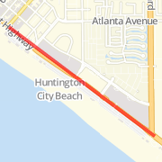 Beach Blvd to Pier 2 miles